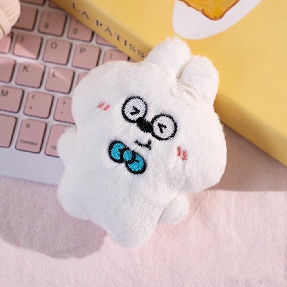 Key Ring Squeezing Keychain Friendship Rabbit Pendant Cute Plush Rabbit Keychain  Bag Decor
