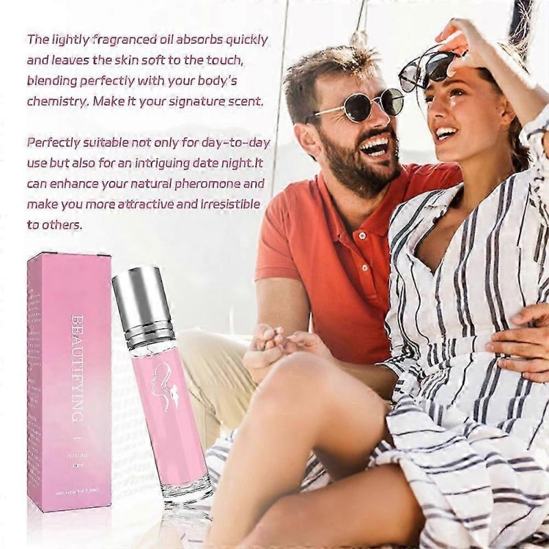 Pheromon Parfüm Rollerball Pheromonöl für Frauen, um Männer anzuziehen Lang anhaltender Duft
