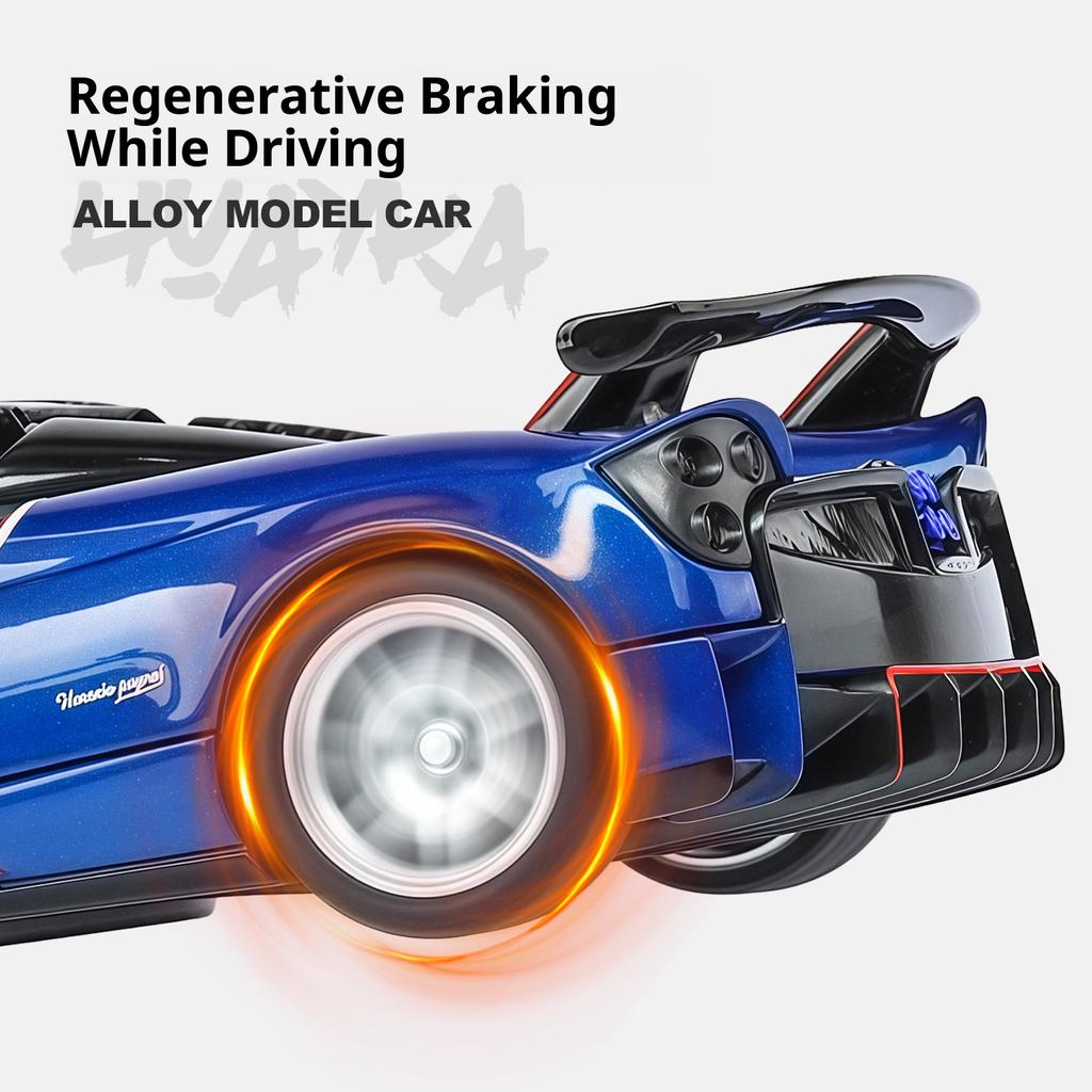 1:32 Pagani Huaya simulation alloy car model supercar car model children's toy car ornaments collection gift