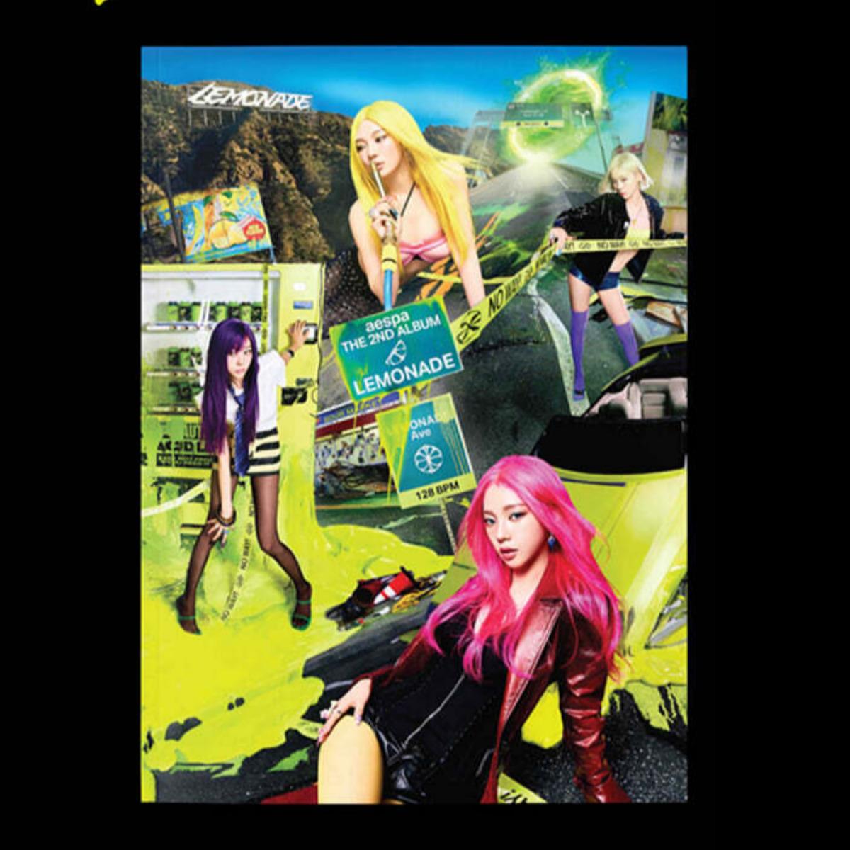 aespa - LEMONADE / The 2nd Album (LEMONADE ver.) A ver.