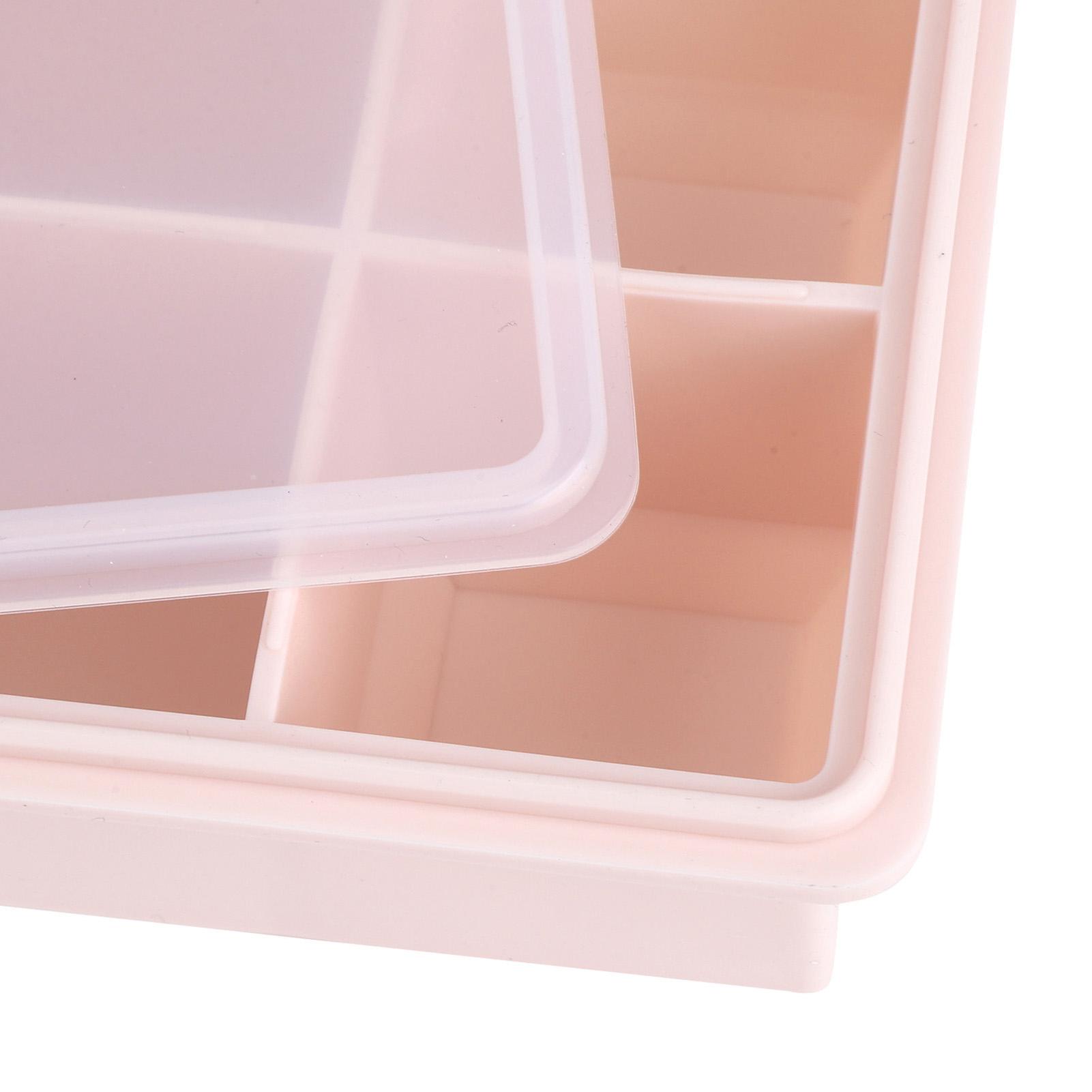 3Pcs Silicone Ice Maker Flexible Ice Trays with Lid Mold Mould Kitchen Accessories