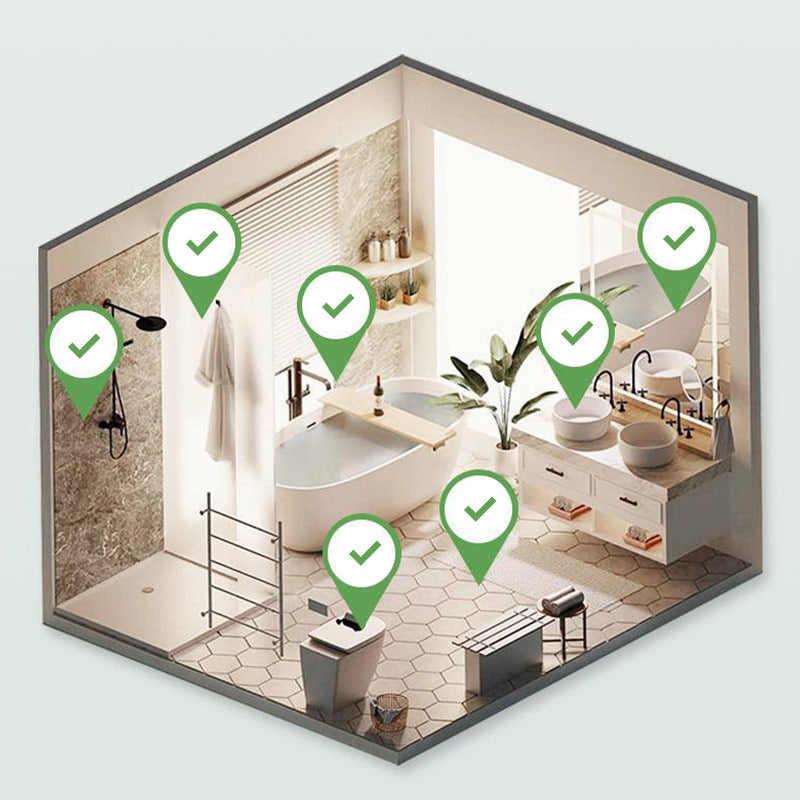 Universal Bathroom Cleaner Powerful Descaling Spray Toilet Faucet Tile & Glass - All-Purpose Bath & Shower Cleaning Tool