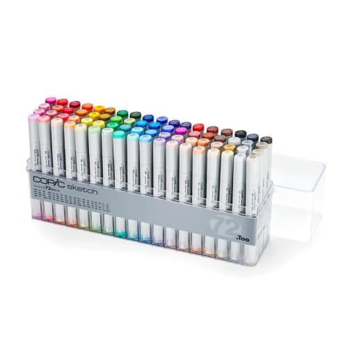 Too Copic Sketch Basic 72 Color Set