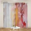 Postmodern Curtain Paint Watercolor Ink Lines Geometric Abstract Curtain Decoration Studio Minimalist Art Living Room Curtain