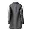 Autumn and Winter Men's Double-sided Woolen Coat Plus Size Woolen Coat Business Men's Medium and Long Woolen Coat