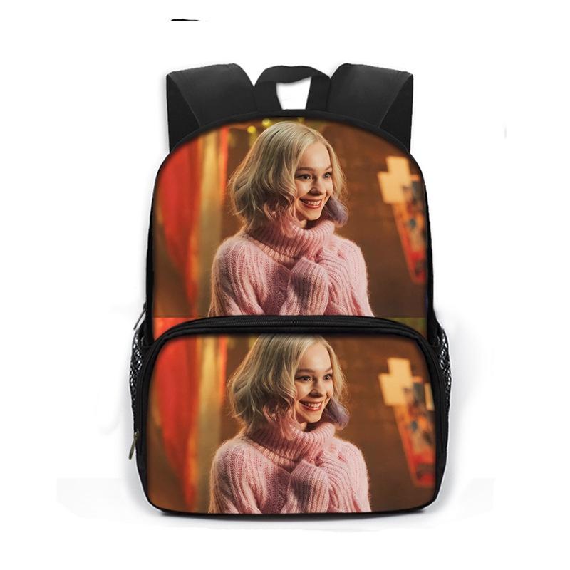 Wednesday The Adams Family Backpack – Large Capacity Schoolbag Travel Bag Kid Gift