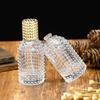In-Stock Irregular Shape Transparent Glass Perfume Spray Bottles - Empty Decanting Bottles