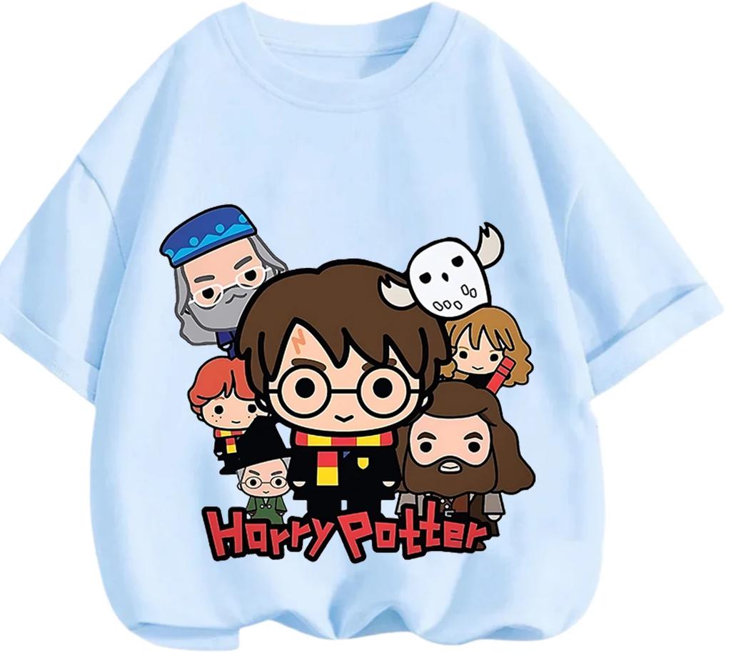 Fashion Summer Kids T Shirt Classic Harry Potter Graphic Casual Street Leisure Apparel For Boys Girls 3 14