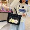 Schoolbag New Japanese Ins High Value Sweet Candy Color Girl Transparent Bar Pain Bag Light Shoulder Bag Messenger Bag