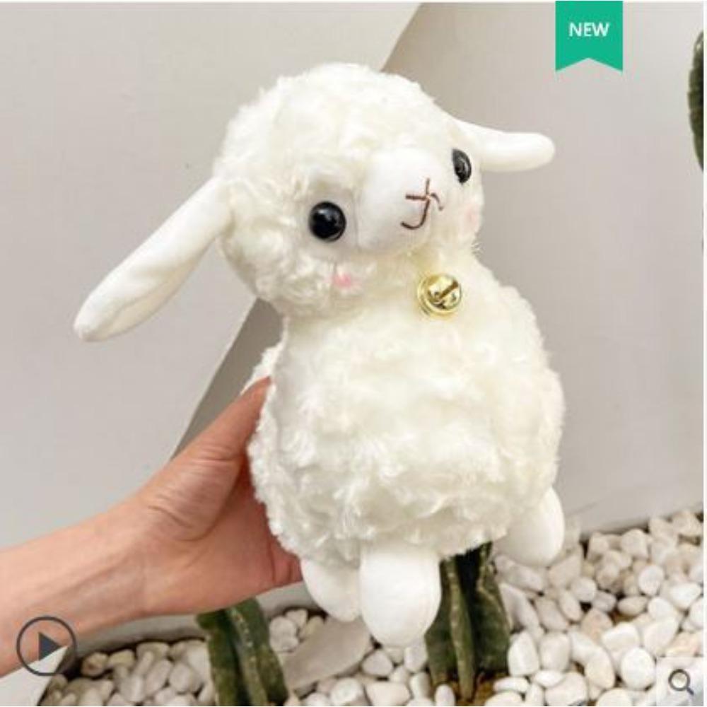 

Pineapple goat to accompany you to sleep pillow doll plush cute toy sleeping girl birthday gift bell sheep 25cm