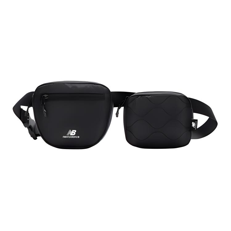 

New Balance Тканевая поясная сумка обычная унисекс черная New Balance LAB23104-BK чёрный