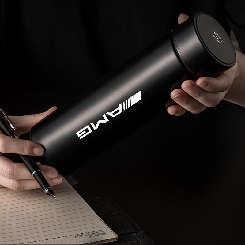 JVC5 500ML CAR INSULATED CUP WATER CUP COFFEE TEA THERMOS KEYCHAIN for Mercedes Benz AMG Smart Fortwo 451 450 453 EQ Forfour Coupe Ca