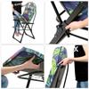 KADAX Garden Beach Chair Adjustable 110kg