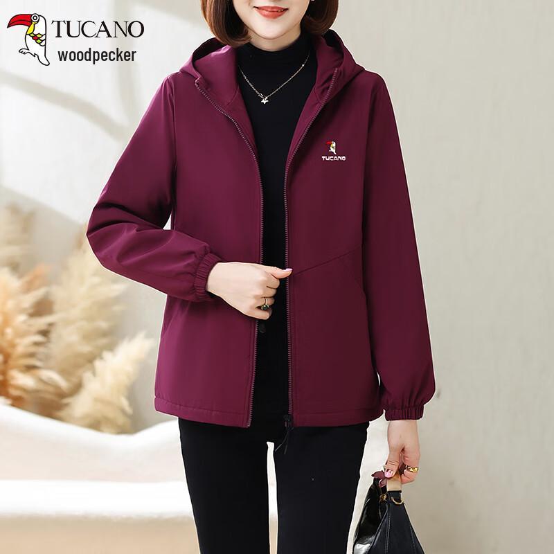 Woodpecker Women's Plush Lined Hooded Jacket