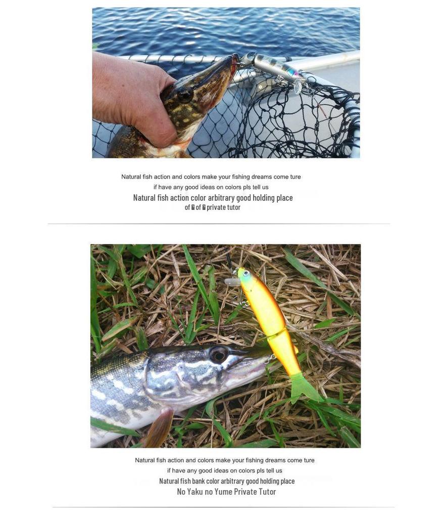 BEARKING 11.3cm 13.7g Wielosegmentowy Pływający Woblerek