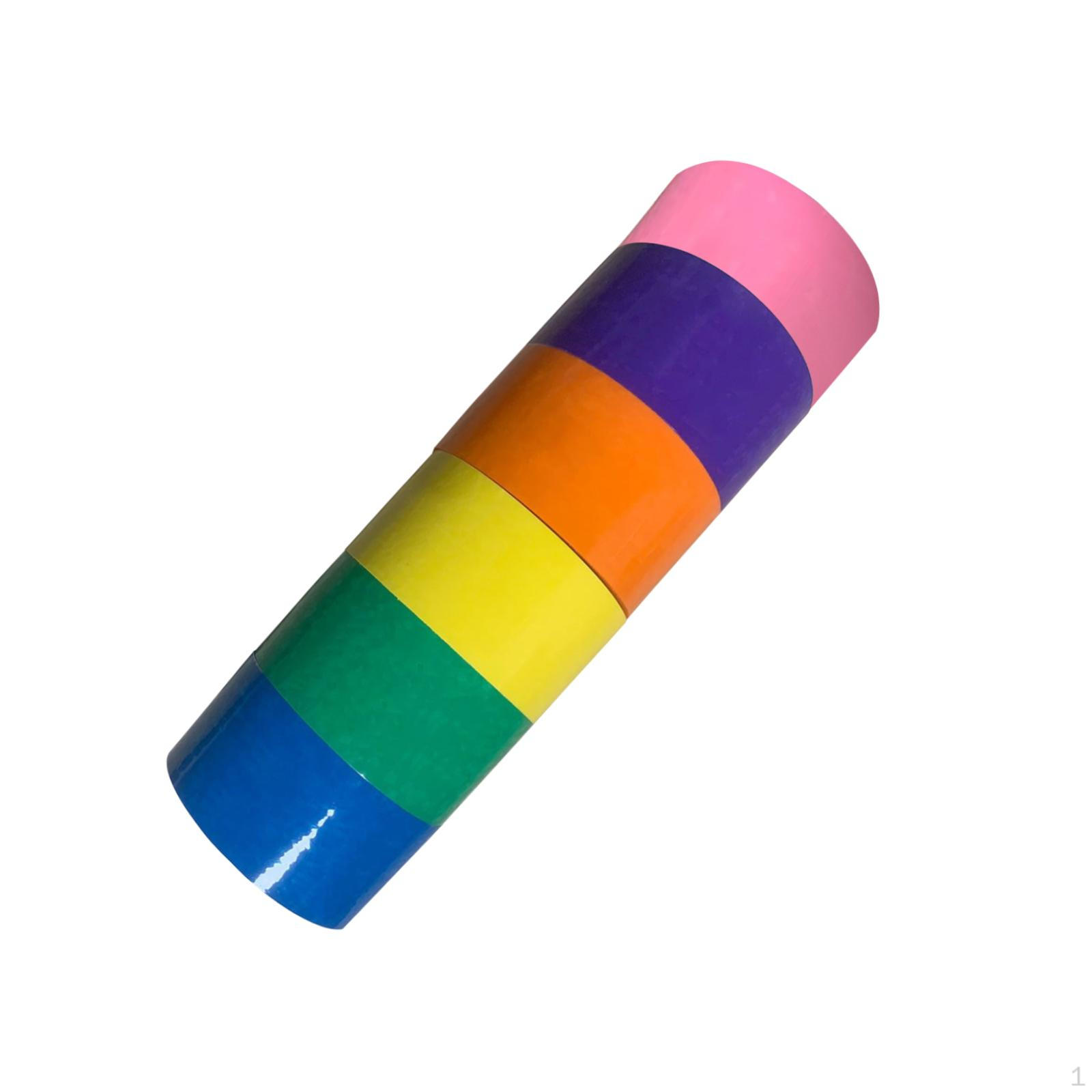 

6 шт. цветных липких лент/поделки интересные сенсорные игрушки креатив/релакс вечеринка/ 3.6cm