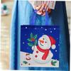 Christmas Gift Bags Non-Woven Reusable Holiday Handbag For Presents Wrapping Pouches Home Xmas New Year Party Decoration Gifts