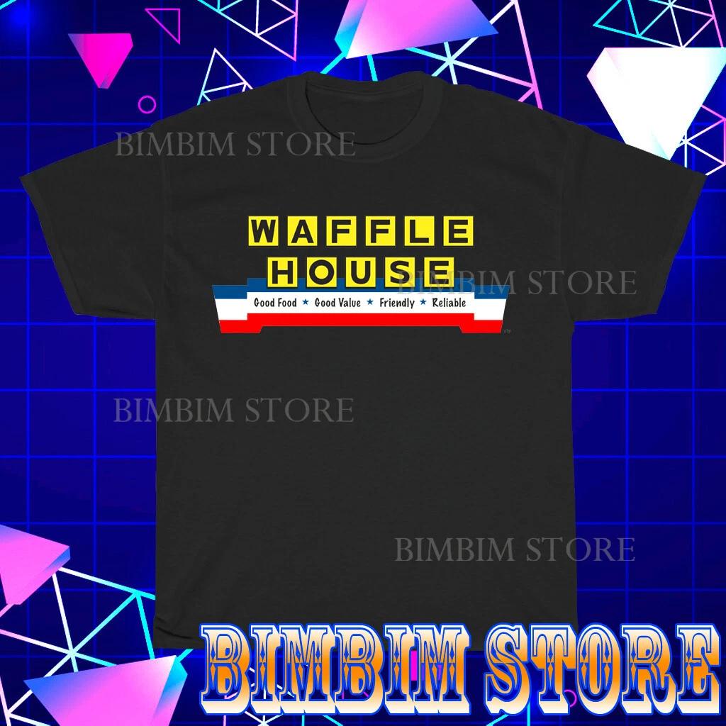 New Waffle House Restaurant Logo T-Shirt Funny S to 5XL 2XL