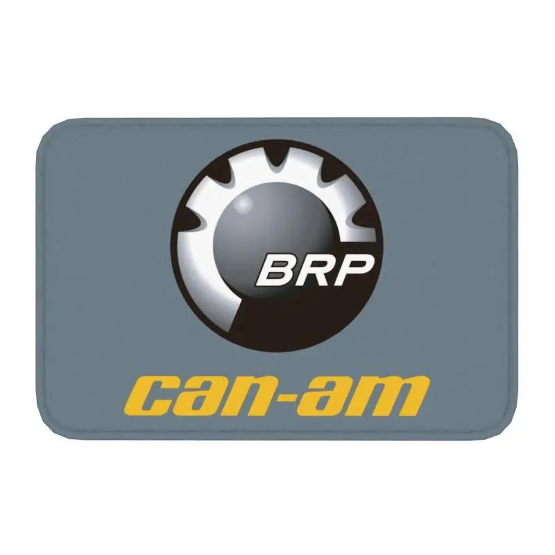 BRP ATV Can Am Logo Front Door Mat Anti-Slip Outdoor Quick Dry Doormat Floor Bathroom Entrance Rug Carpet