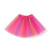 Mädchen Cheerleading Regenbogen Tutu Rock Kind Tanzparty Ballett Tüll Tutu Rock 3 Lagen Prinzessin Geburtstagsparty Geschenk 2-8 Jahre