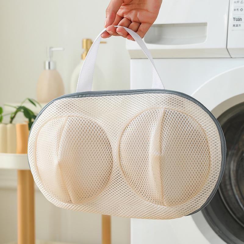 

3D-переносной мешок для белья для бюстгальтеров — антидеформационный, машинная стирка, сетчатая защита для нижнего белья
