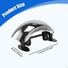Motorcycle Mirror Cycling Accessories Sturdy Reflective Rearview 180° Wide Angle for Cruiser
