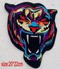Large Tiger Embroidered Cloth Patches Iron On Patch Applique Jacket Jeans DIY