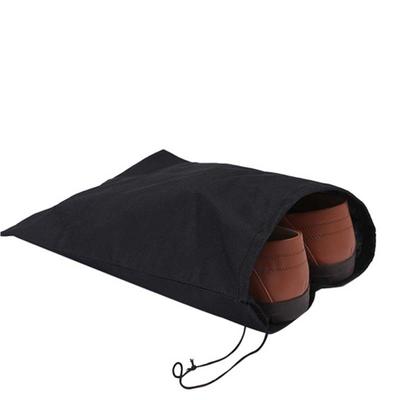 Durable Non-Woven Material Shoe Bag with Drawstring Ideal for Storage And Travel