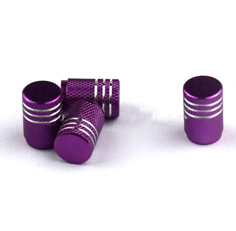 Plus Nao Air Valve Cap, Set of 4, Air Valve Cap, Car, Motorcycle, Wheel,