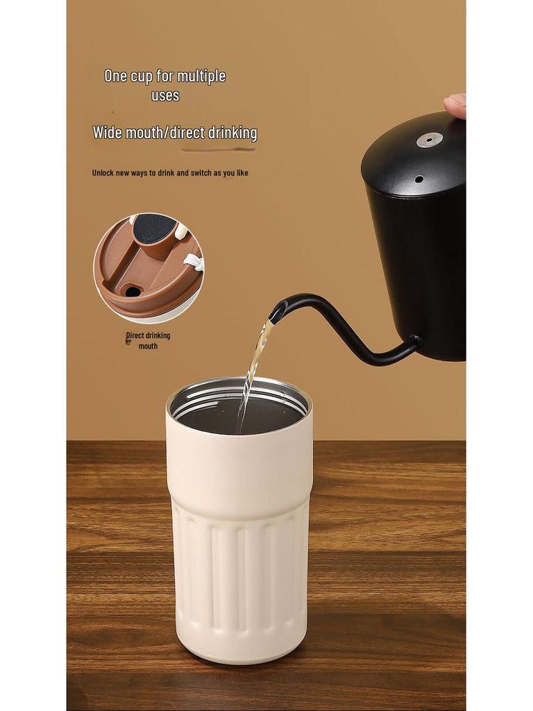 Cană de cafea izolată în vid cu afișaj inteligent al temperaturii din oțel 316 pentru studenți - Sticlă de apă portabilă pentru bărbați și femei