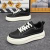 New Arrival Men's PU Leather Sneakers Comfortable Walking Shoes Casual Shoes Fashion Male Tenis Masculino Skateboard Footwear