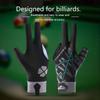 1 Pezzo Guanto da Biliardo Snooker Guanto da Biliardo Adesivi Antiscivolo Elasticità Guanti da Allenamento Biliardo Accessori