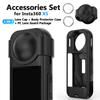 For Insta161 X1 Panoramic Action Camera Protector Sleeve Cover Lens Cap PC Lens Guard for Insta 161 X1 Anti-scratch Accessories