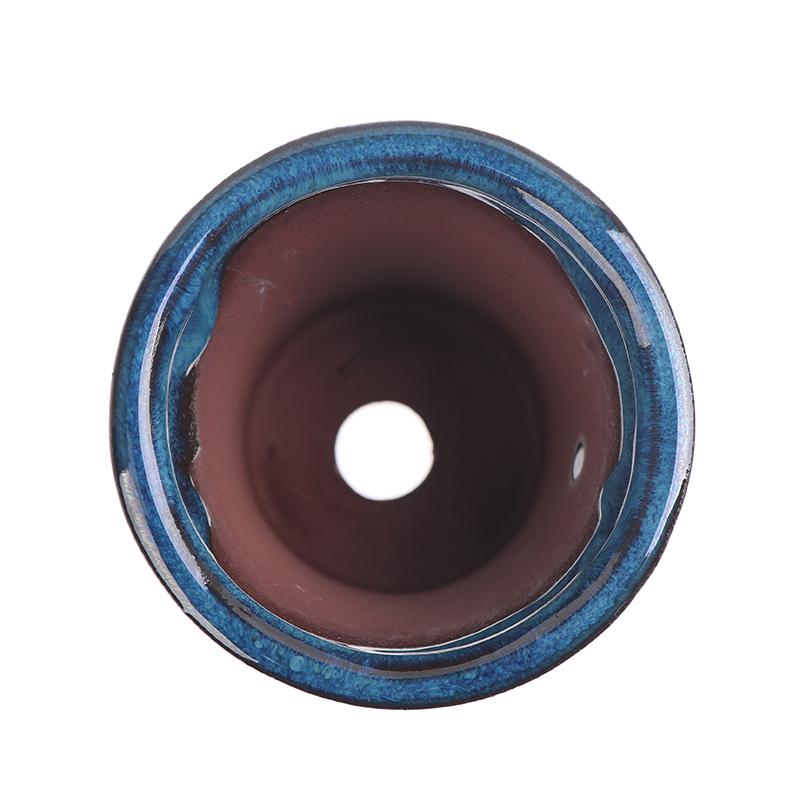 Chinese Style Bonsai Pots Breathable Stoneware Bonsai Pots With Holes Flowerpot