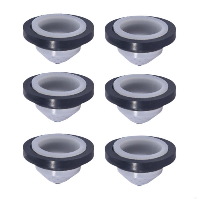 2/6/12pcs Antinegative Pressure Check Rubber Pad Shower Faucet Gasket None Return Pad for Shower Valves & Mixing Valves