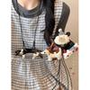 Dachshund Leather Sunglasses Holder Necklace - Minimalist & Versatile Fashion Accessory for Women
