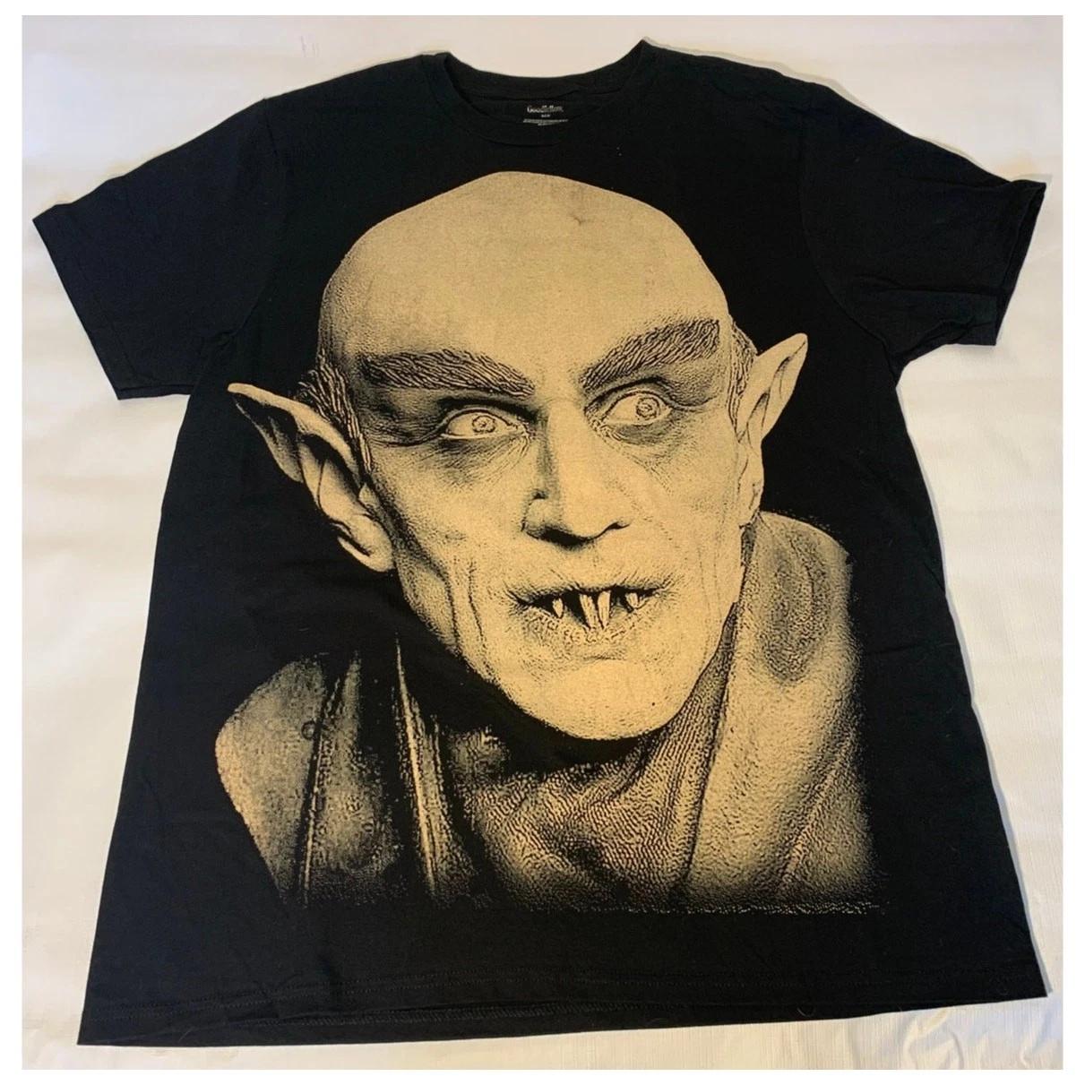 

Nosferatu t-shirt , vampire t-shirt , horror movie shirt , vintage style dracula 2XL