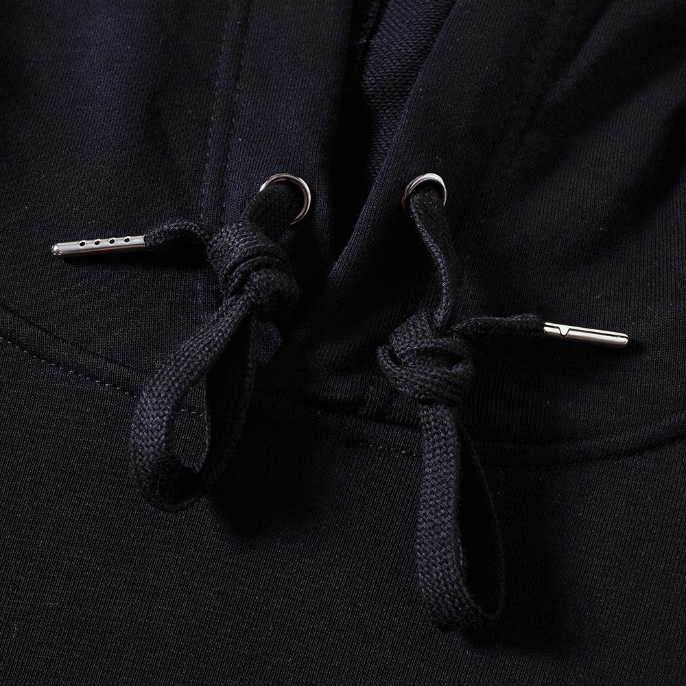 Men Premium Cotton Harajuku Hoodies Unknown Pleasures Print Funny Style Round Neck Casual Pullover