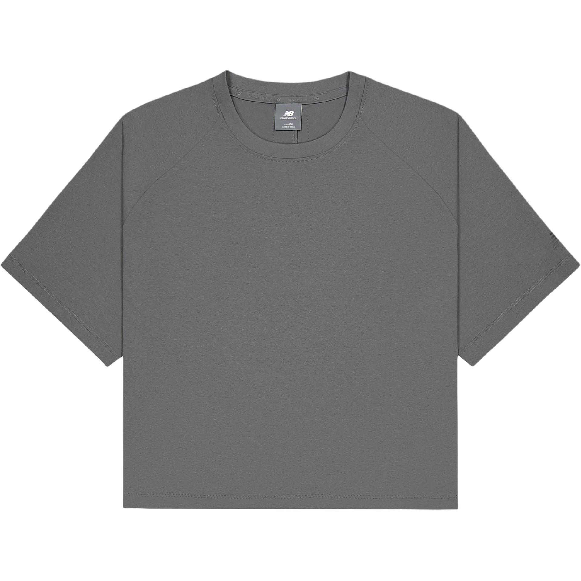 New Balance NB Grey Regular T Shirt Women s NEF29412 L
