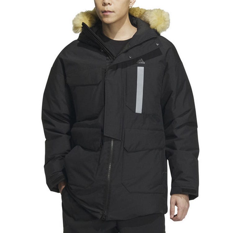 adidas Daunenjacken Herren Schwarz IS0366