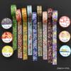 Kamiiso Japanese Washi Masking Kimono Set Origami 15mm Wide X 7m Japanese Pattern Design Tape, Beauty, 3-Roll (Crane, Crane, Mt. Fuji), Roll, Tape,