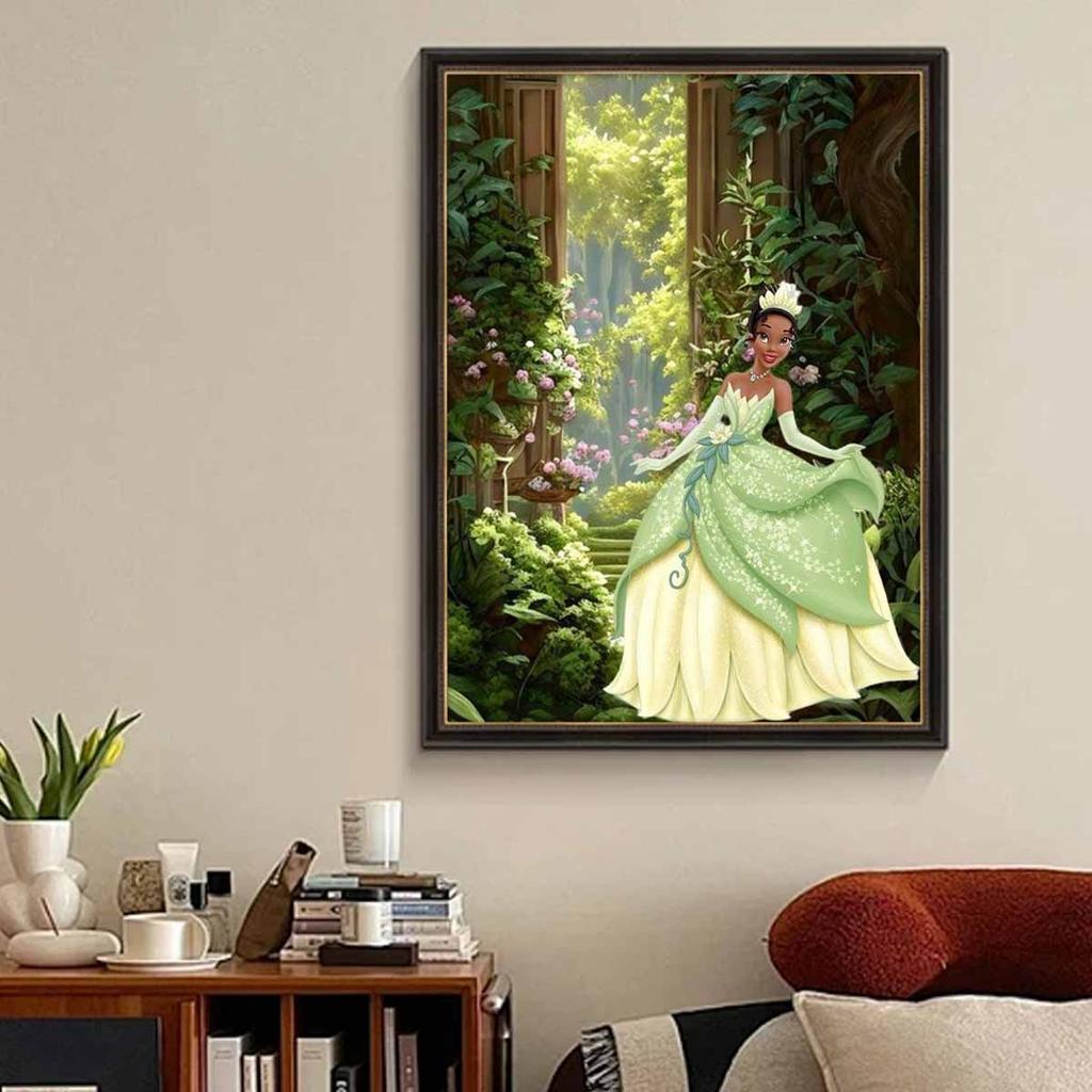 5D Diy Diamond Painting Black Princess Full Drill Rhinestones Mosaic Embroidery Handmade Products Home Decor Gift
