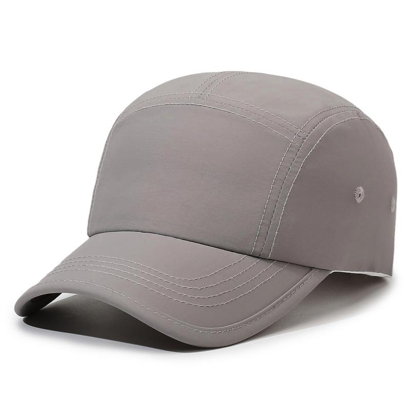 Summer Men's Quick-Drying Breathable Solid Color Baseball Cap Outdoor Sunscreen Cap