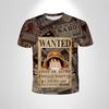 Summer Boy 3D Print T-Shirt Cartoon Short-Sleeved Top Boys Loose Clothing Casual