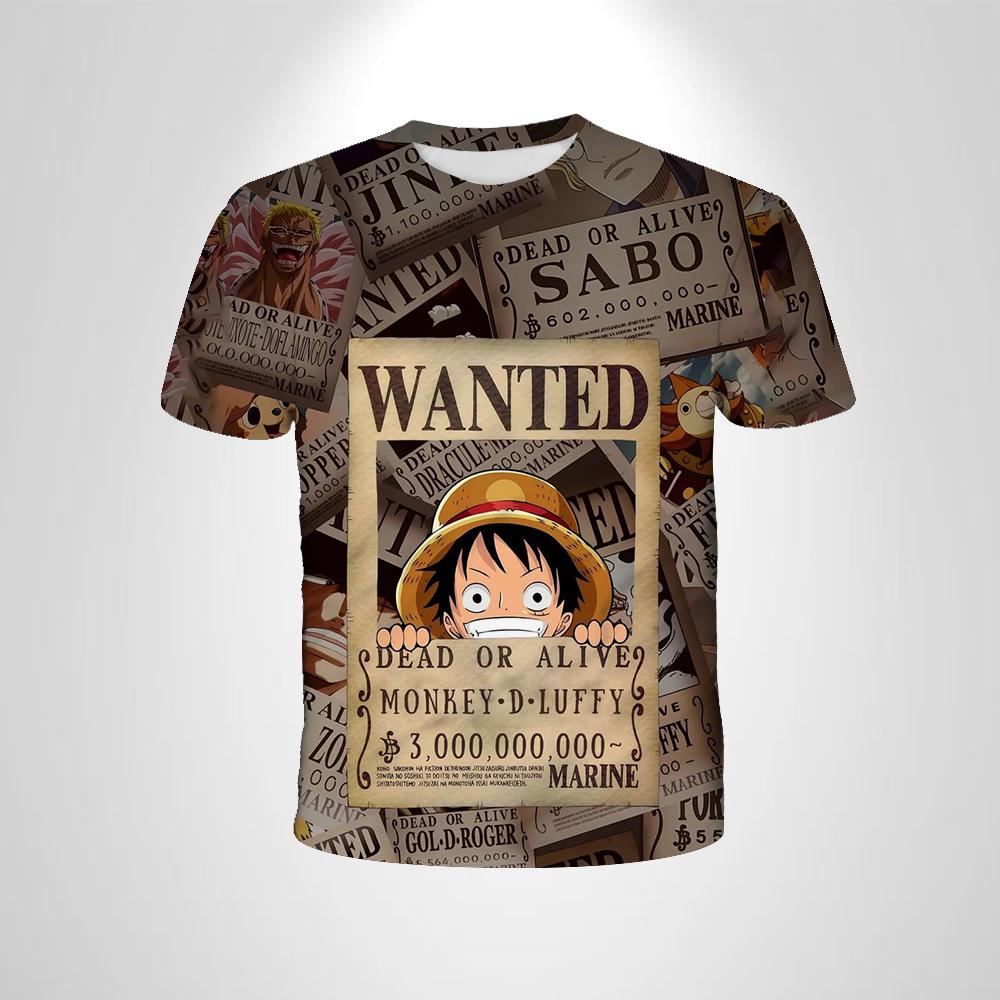 Summer Boy 3D Print T-Shirt Cartoon Short-Sleeved Top Boys Loose Clothing Casual