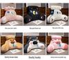 Cartoon Headboard Large Backrest Pillow for Student Dormitory: Soft Sofa, Bed, or Bay Window Reading and Lumbar Support Cushion