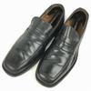 CHEANEY Vintage Tag Penny Loafer Business Schuhe Schwarz Größe 8 26.5 Herren(GEBRAUCHT)