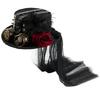 Victorian Steampunk Hat Gothic Festival Event Top Hat With Goggles Metal Gear Decors Long Veil Tall Hat for Carnivals