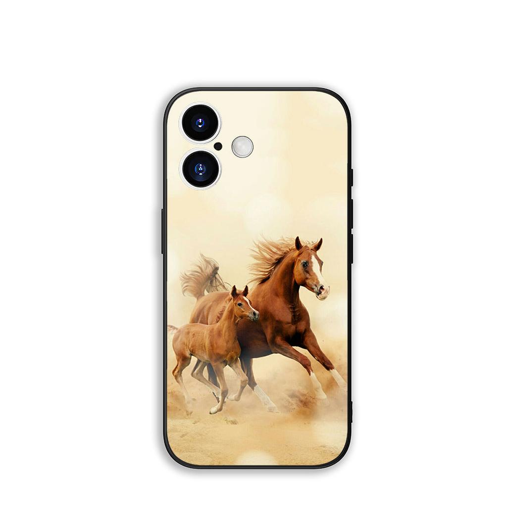 for Motorola Moto Edge 70 60 Fusion 40 NEO 20 Pro G Stylus G56 G96 G71 G73 G52 G41 G42 G50 G51 Cover Case Running Horse Printing