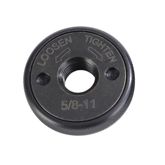 Angle Grinder Flange Locking Nut 5/8-11 Threaded Quick Change Tool Self-Locking Secure Fit Pressure Plate
